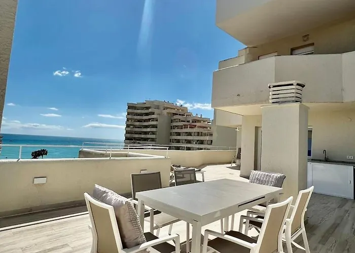 Luxury Condo Sea View Large Terrace Benalbeach